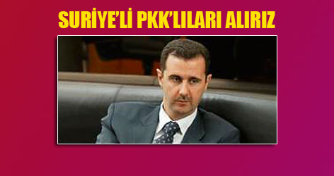 Esad'dan önemli mesaj: Dağdaki PKK'lıları alırız