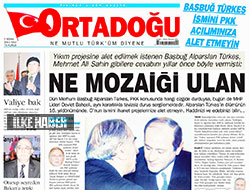 MHP'nin gazetesinden Şahin'e: 'NE MOZAİĞİ ULAN'