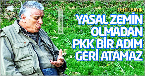 Cemil Bayık: Yasal zemin olmadan, PKK bir adım geri atamaz
