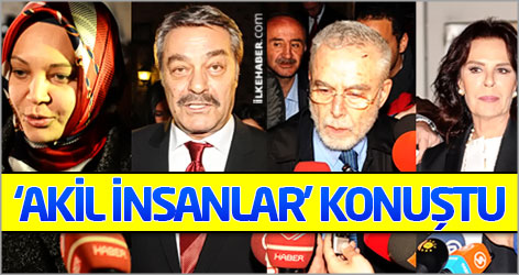 Akil İnsanlar, toplantı sonrası konuştu