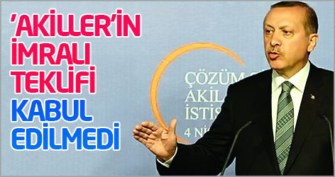 'Akiller'in İmralı teklifi kabul edilmedi