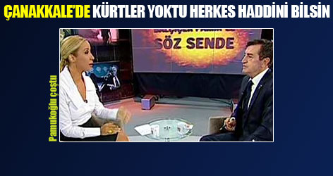 Pamukoğlu çoştu: Çanakkale'de Kürtler yoktu!