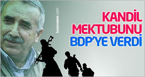 Kandil mektubunu BDP'ye verdi