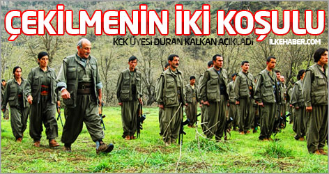 Duran Kalkan: Gerilla çekilme meraklısı değil