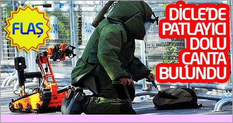 Dicle Üniversitesi'nde patlayıcı dolu çanta bulundu