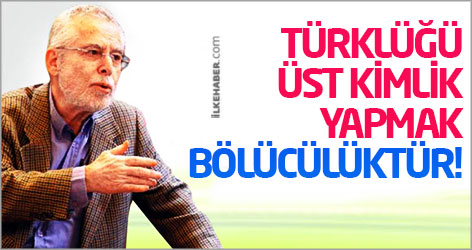 Baskın Oran: Türklüğü üst kimlik yapmak bölücülüktür!