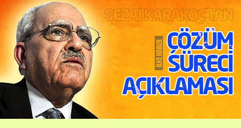 Sezai Karakoç'tan çözüm süreci açıklaması