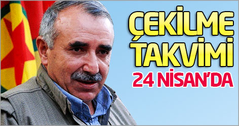 Murat Karayılan 24 Nisan'da 'çekiliyoruz' diyecek!