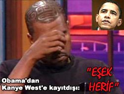 Obama'dan West'e kayıtdışı yorum: "Eşek herif"