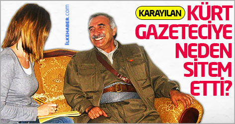 Karayılan Kürt gazeteciye neden sitem etti?