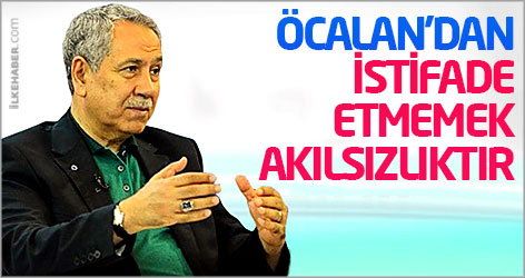 Arınç: Öcalan'dan istifade etmemek akılsızlıktır