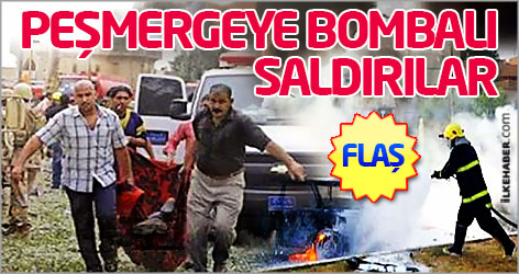Kerkük'te peşmergeye bombalı saldırılar