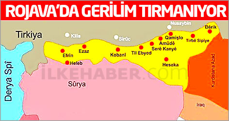 Rojava'daki Kürt'ler arasında gerilim tırmanıyor