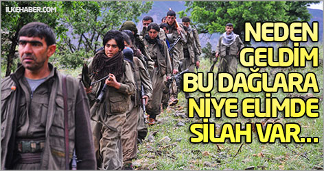 Neden geldim bu dağlara, niye elimde silah var...