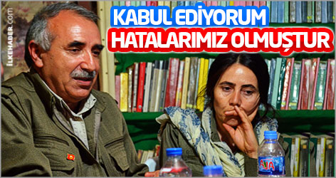 Karayılan: PKK olarak geçmişte hatalarımız olmuştur, kabul ediyorum