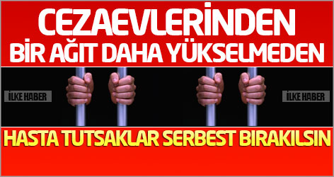 Diyarbakır'da 133 STK hasta tutsakların serbest bırakılmasını istedi