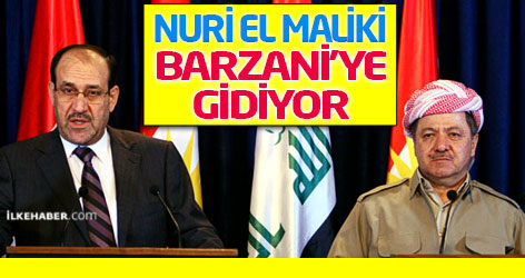 Nuri El Maliki, Barzani'ye gidiyor