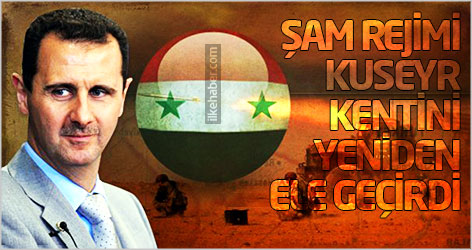 Şam rejimi Kuseyr kentini yeniden ele geçirdi