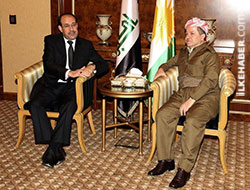 Barzani, Maliki ile görüştü