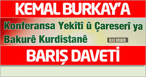 Kemal Burkay’a barış daveti