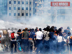 Gezi Parkı'na müdahale