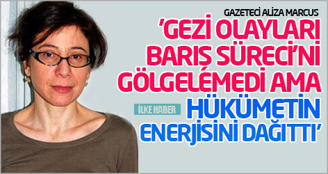'Gezi, Barış Süreci’ni gölgelemedi ama hükümetin enerjisini dağıttı'