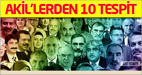 Akil İnsanlar raporunda dikkat çeken 10 tespit