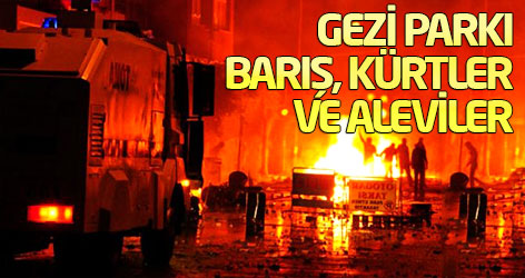 Gezi Parkı, barış, Kürtler ve Aleviler