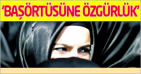 57 'aydın' kadın başörtüsüne özgürlük istedi