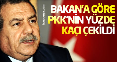İçişleri Bakanı'na göre PKK'nin yüzde kaçı çekildi