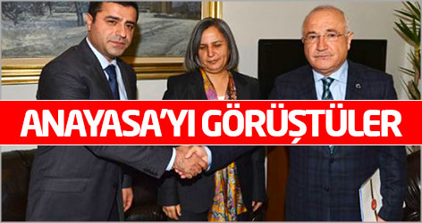 Cemil Çiçek, BDP heyetiyle görüştü