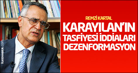 Remzi Kartal: Karayılan’ın tasfiyesi iddiaları dezenformasyon