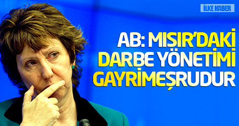 AB: Mısır'daki darbe yönetimi gayrimeşrudur