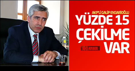 Ensarioğlu: Yüzde 15 çekilme var; çıkanlar yaşlı ve hasta üyeler