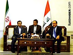 İran Cumhurbaşkanı Ahmedinejad Irak'ta