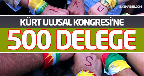 Kürt Ulusal Kongresi'ne 500 delege