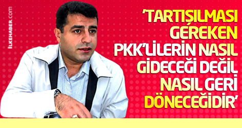 'Tartışılması gereken PKK’lilerin nasıl gideceği değil, nasıl geri döneceğidir'