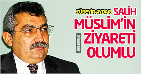 Zübeyir Aydar: Salih Müslim’in ziyareti olumlu