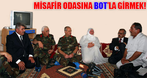 Misafir odasına Botla girmek!