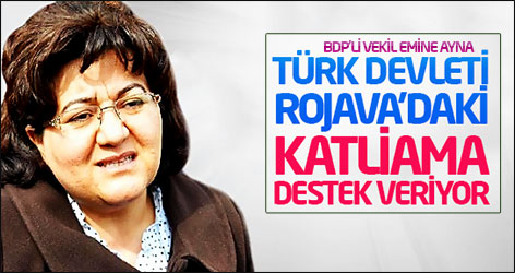 Emine Ayna: Türk devleti Rojava’daki katliama destek veriyor