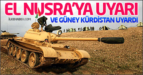Güney Kürdistan’dan El Nusra’ya uyarı
