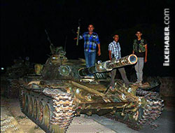 YPG 2 tanka el koydu