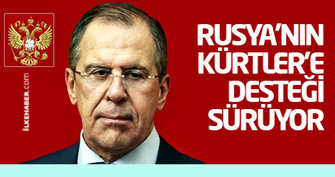 Rusya'nın Kürtler'e desteği sürüyor