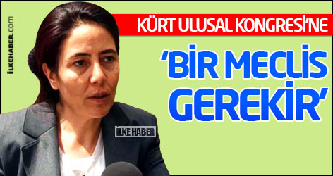 'Kürt Ulusal Kongresi'ne bir meclis de gerekir'