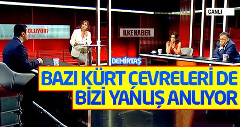Demirtaş: Bazı Kürt çevreleri de bizi yanlış anlıyor