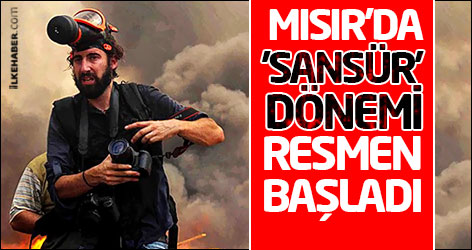 Mısır'da 'sansür' dönemi resmen başladı