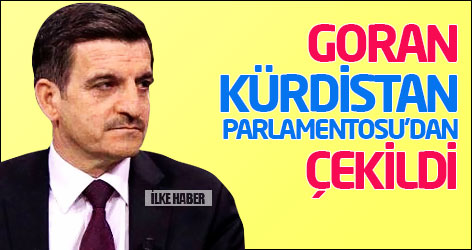 Goran Kürdistan Parlamentosu'dan çekildi