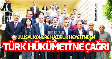 Ulusal Kongre Hazırlık Heyeti: Türk hükümeti ikinci aşamayı başlatsın