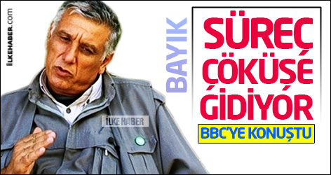 Cemil Bayık: Süreç çöküşe gidiyor