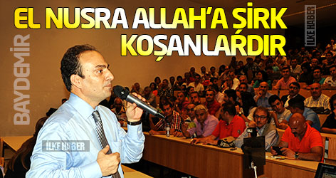 Baydemir: El Nusra Allah’a şirk koşanlardır